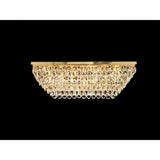 Coniston 5 Light Bar Crystal Flush Ceiling Light - French Gold