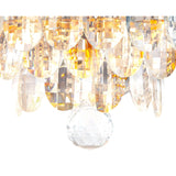 Coniston 2 Light Crystal Wall Light – French Gold