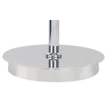 Coniston 2 Light Crystal Table Lamp - Polished Chrome