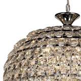 Coniston 60cm Acorn 16 Light Crystal Chandelier - Polished Chrome