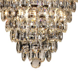 Coniston 60cm Acorn 16 Light Crystal Chandelier - Polished Chrome
