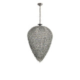 Coniston 80cm Acorn 25 Light Crystal Chandelier - Polished Chrome