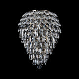 Coniston 4 Light Crystal Wall Light – Antique Brass