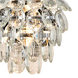 Coniston 2 Light Bathroom Crystal Wall Light - Chrome
