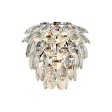 Coniston 2 Light Bathroom Crystal Wall Light - Chrome