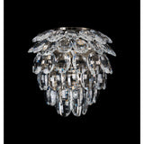 Coniston 2 Light Bathroom Crystal Wall Light - Brass