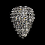 Coniston 6 Light Bathroom Crystal Wall Light - Chrome