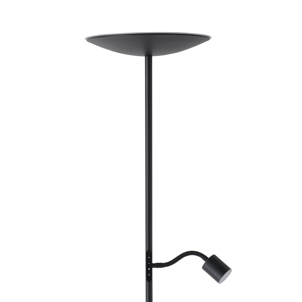 Conivarino LED Mother and Child Floor Lamp - Black