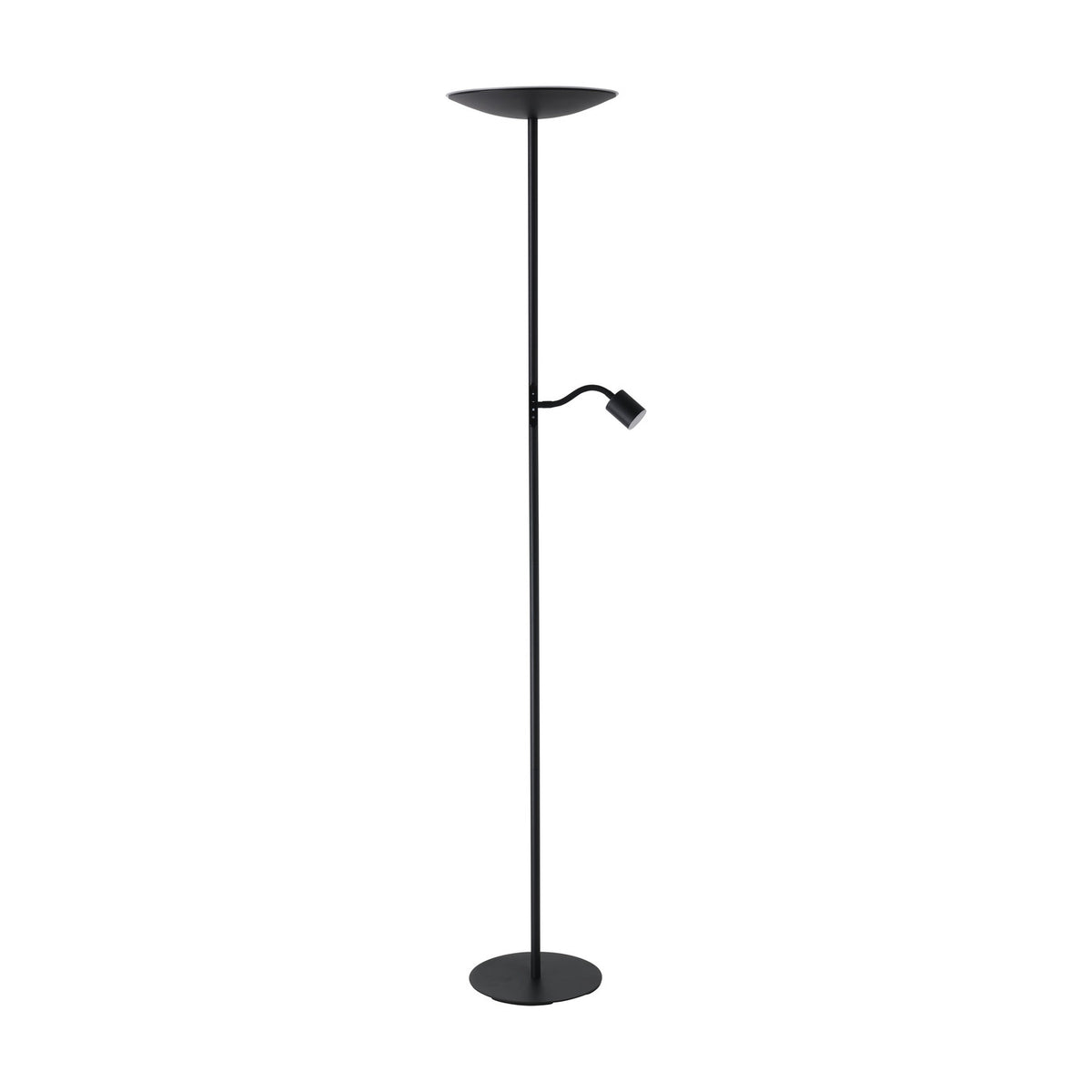 Conivarino LED Mother and Child Floor Lamp - Black