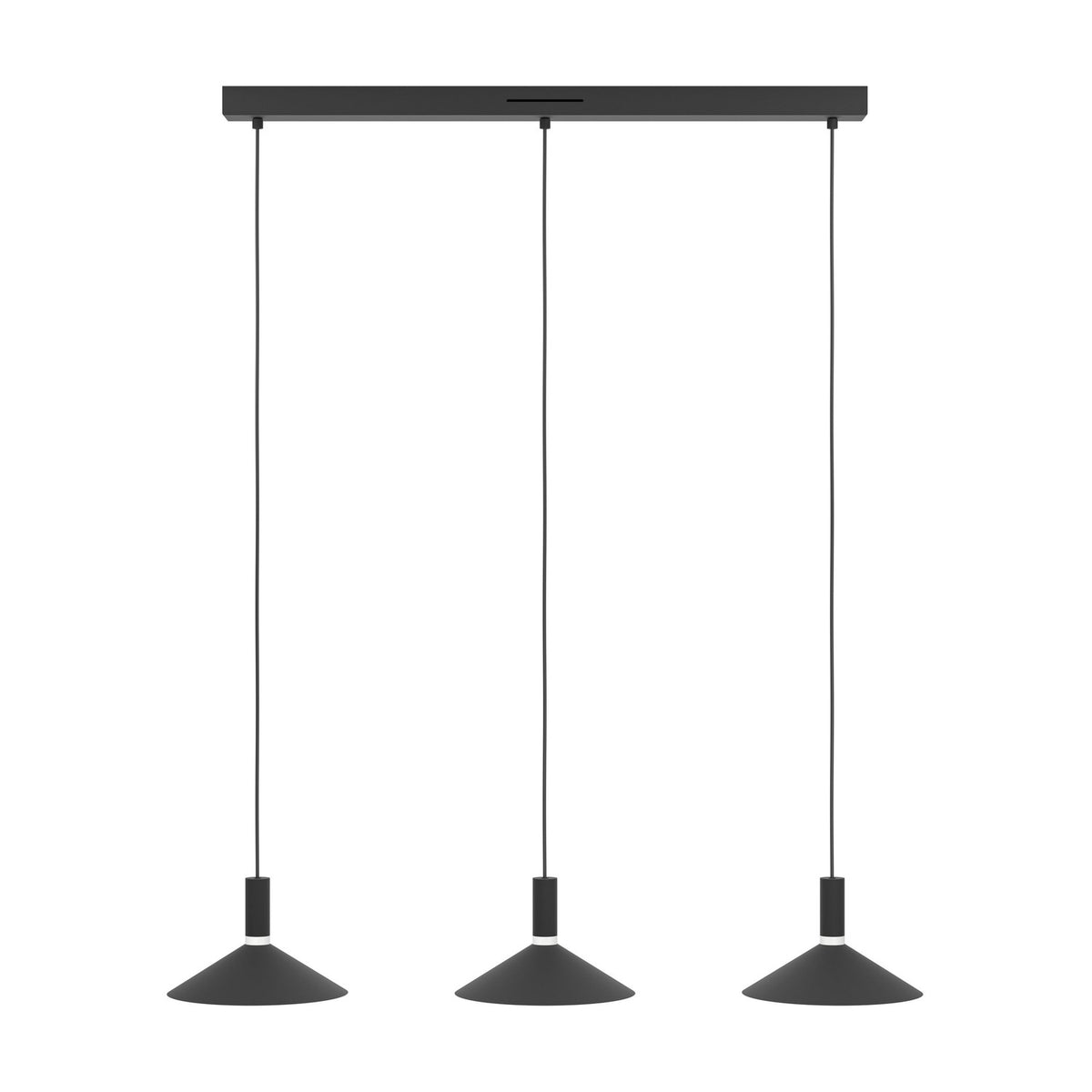Conomavilla Smart Colour Changing Linear Pendant Light - Black