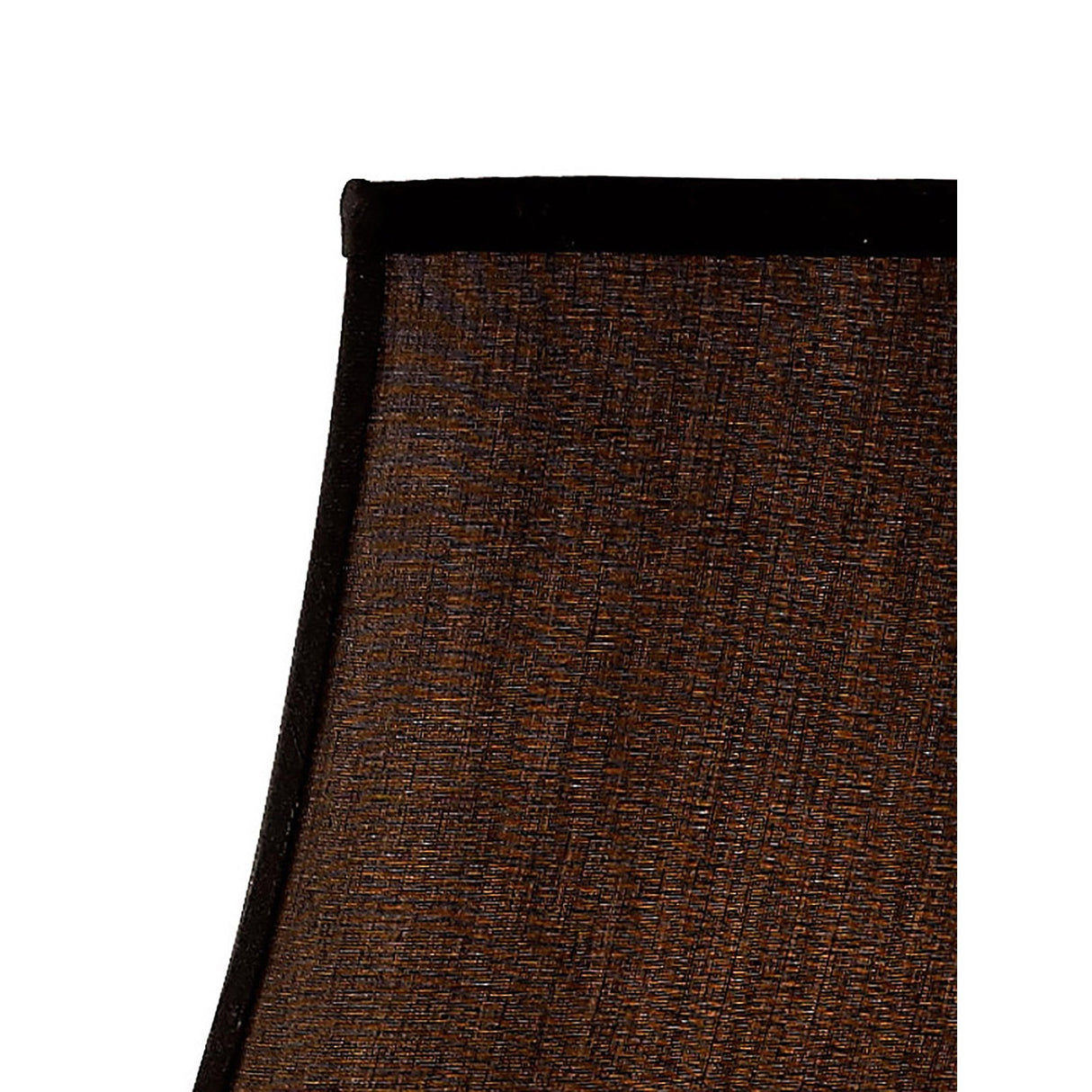 Contessa Extra Small Square Lampshade - Black, 13/20.5cm x 18.5cm