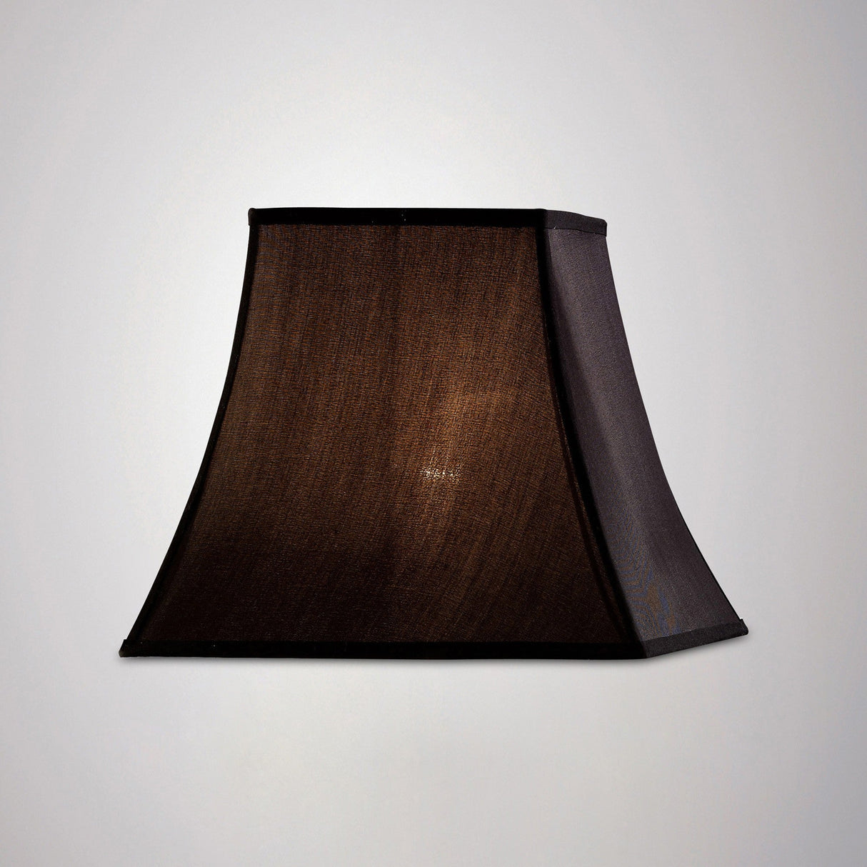 Contessa Medium Square Lampshade - Black, 16.5/30.5cm x 27cm