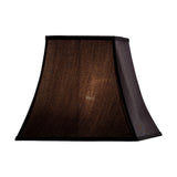 Contessa Large Square Lampshade - Black, 19/35.5cm x 30cm