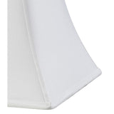 Contessa Extra Small Square Lampshade - White, 13/20.5cm x 18.5cm