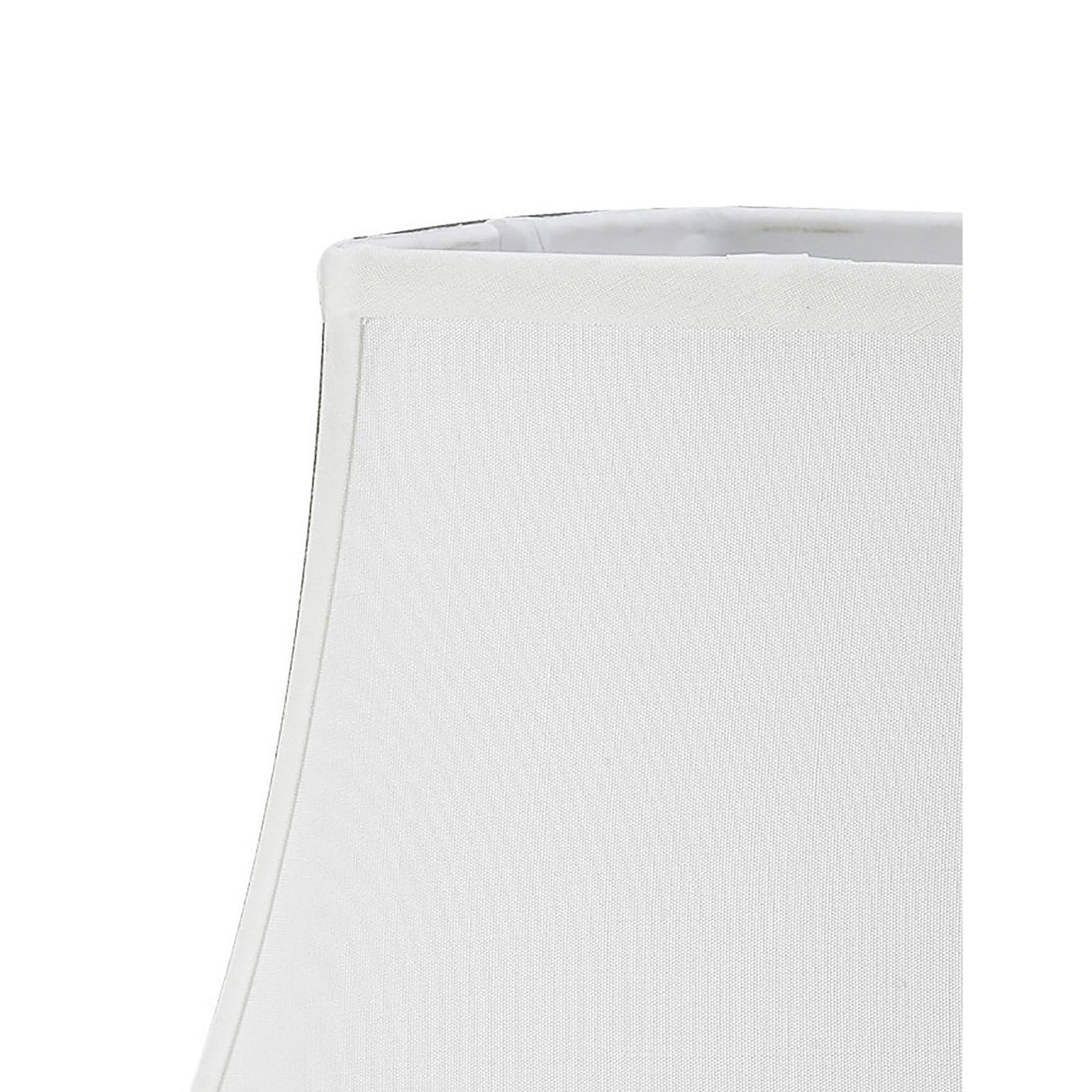 Contessa Extra Small Square Lampshade - White, 13/20.5cm x 18.5cm