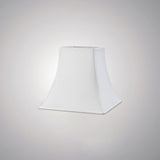 Contessa Extra Small Square Lampshade - White, 13/20.5cm x 18.5cm