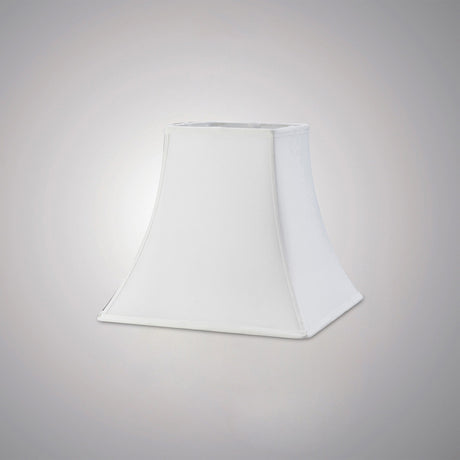 Contessa Small Square Lampshade - White, 13/25.5cm x 23cm