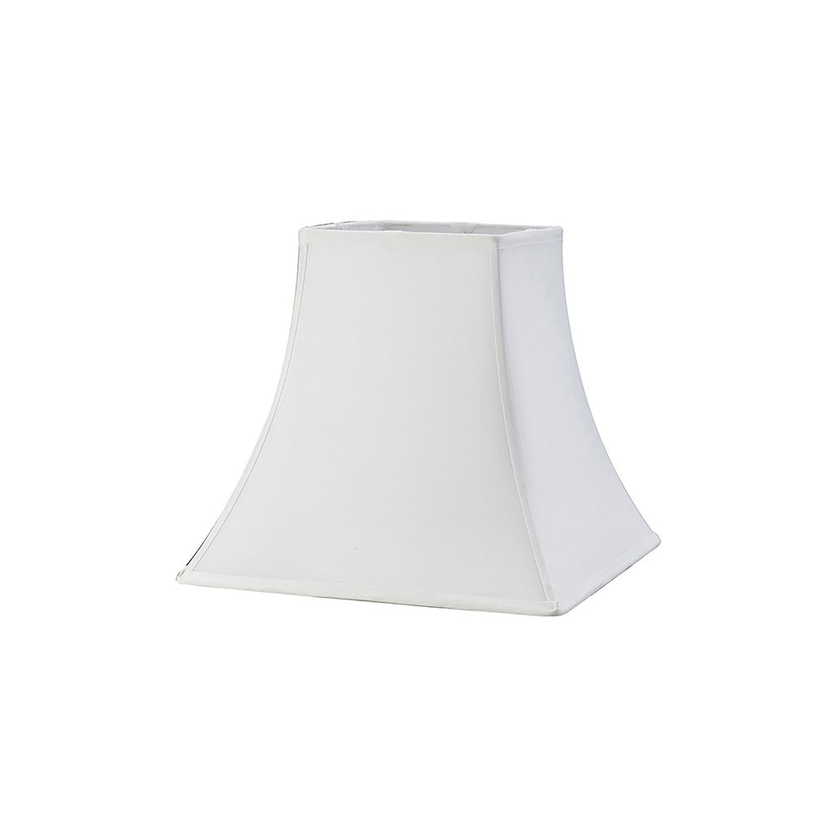 Contessa Small Square Lampshade - White, 13/25.5cm x 23cm