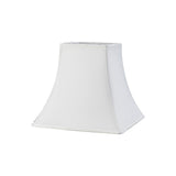 Contessa Medium Square Lampshade - White, 16.5/30.5cm x 27cm