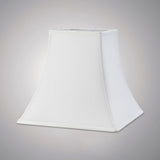Contessa Large Square Lampshade - White, 19/35.5cm x 30cm