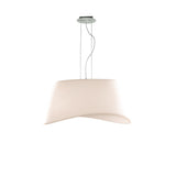 Cool 2 Light Outdoor Glass Pendant Light – Matt White & Opal White