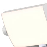 Cooper PIR Sensor Adjustable Outdoor LED Wall Light - White