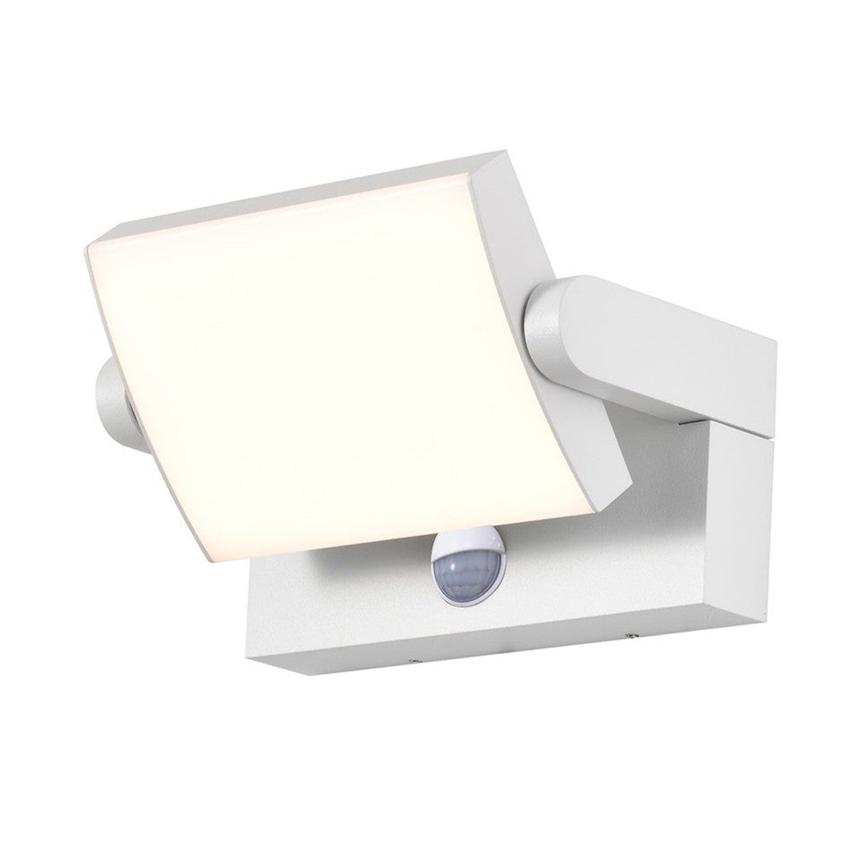 Cooper PIR Sensor Adjustable Outdoor LED Wall Light - White