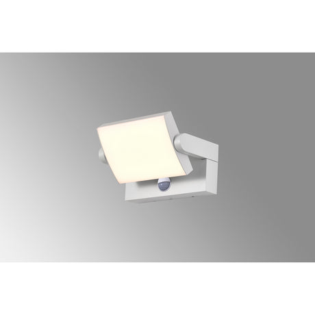 Cooper PIR Sensor Adjustable Outdoor LED Wall Light - White