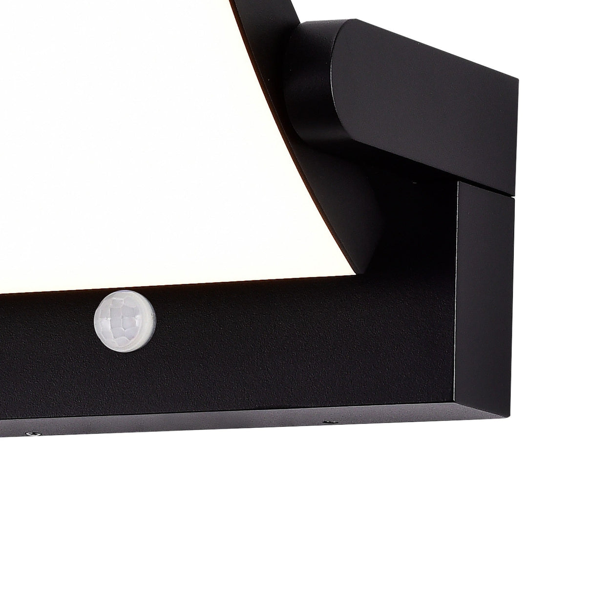 Cooper PIR Sensor Adjustable Outdoor LED Wall Light - Black