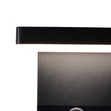 Cooper PIR Sensor Outdoor LED Wall Light 20W 3000K - Black