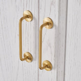 Cora Pull Handle - 12.2cm - Satin Brass