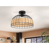 Corbena Ceiling Light - Black