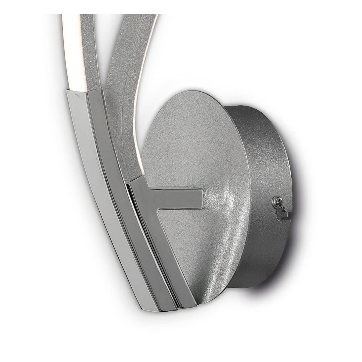 Corinto LED Wall Light 12W 3000K - Silver Chrome