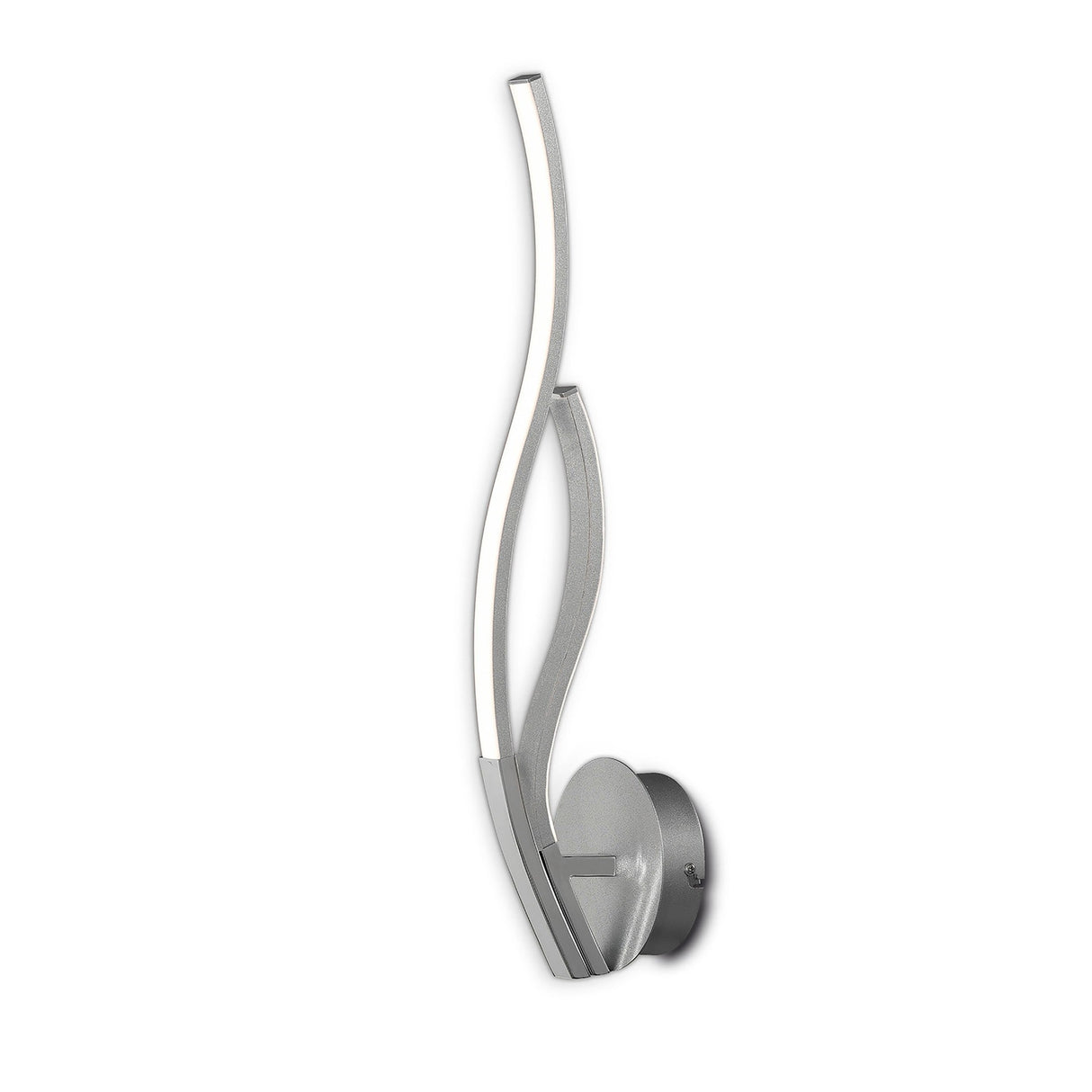 Corinto LED Wall Light 12W 3000K - Silver Chrome