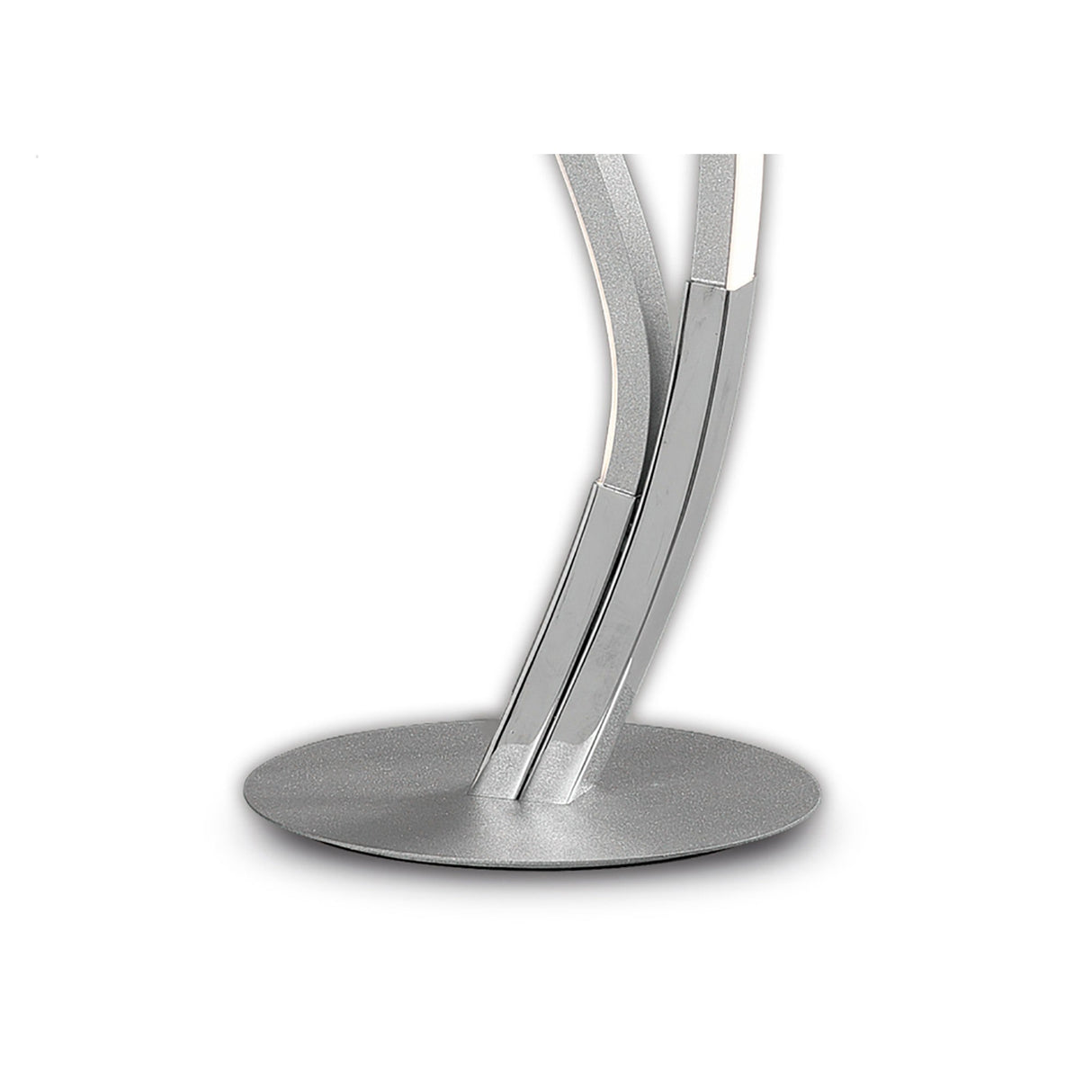 Corinto Small Touch Dimmer LED Table Lamp 12W 3000K - Silver Chrome