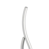 Corinto Small Touch Dimmer LED Table Lamp 12W 3000K - Silver Chrome