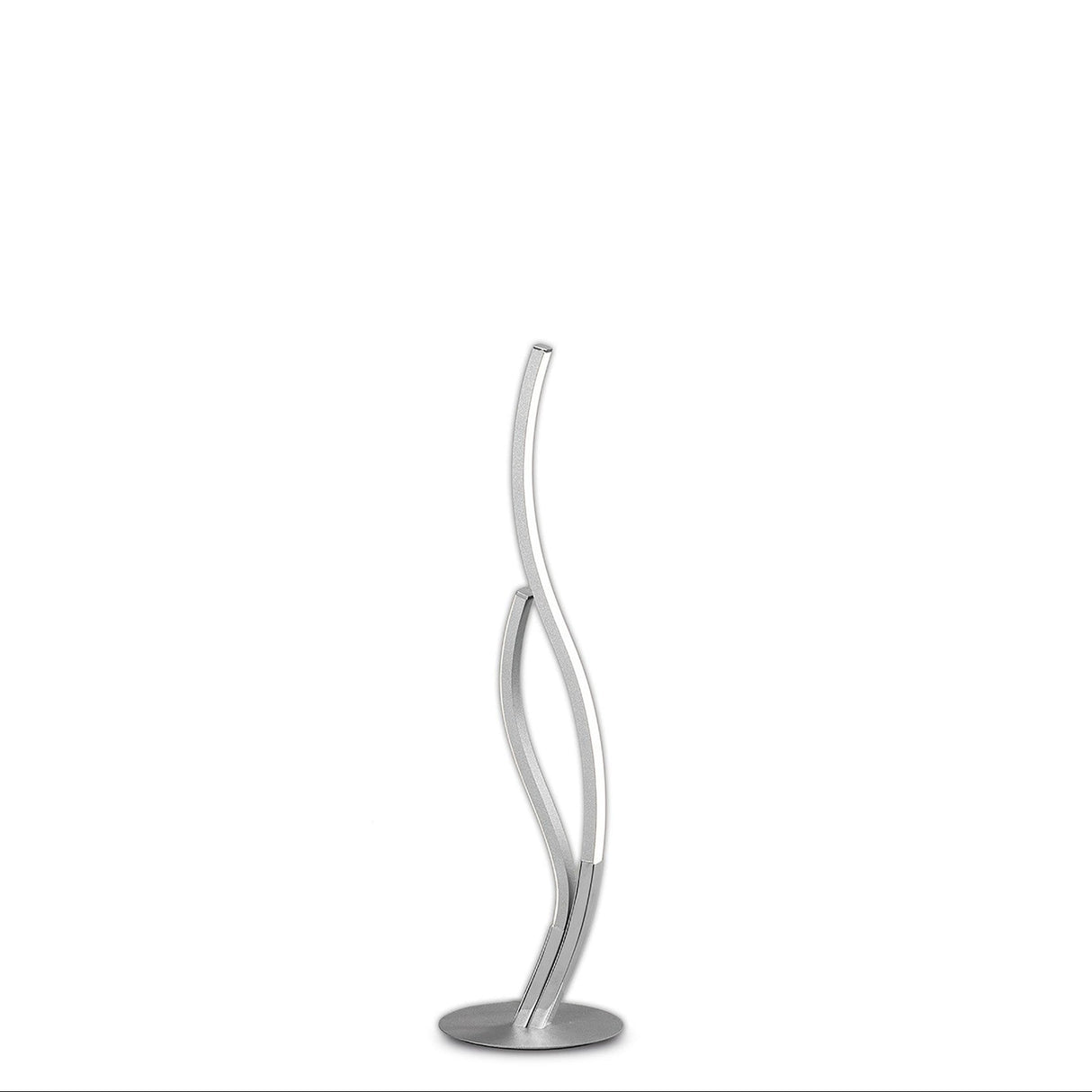 Corinto Small Touch Dimmer LED Table Lamp 12W 3000K - Silver Chrome