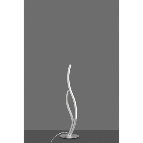 Corinto Small Touch Dimmer LED Table Lamp 12W 3000K - Silver Chrome