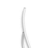 Corinto Large Touch Dimmer LED Table Lamp 12W 3000K - Silver Chrome