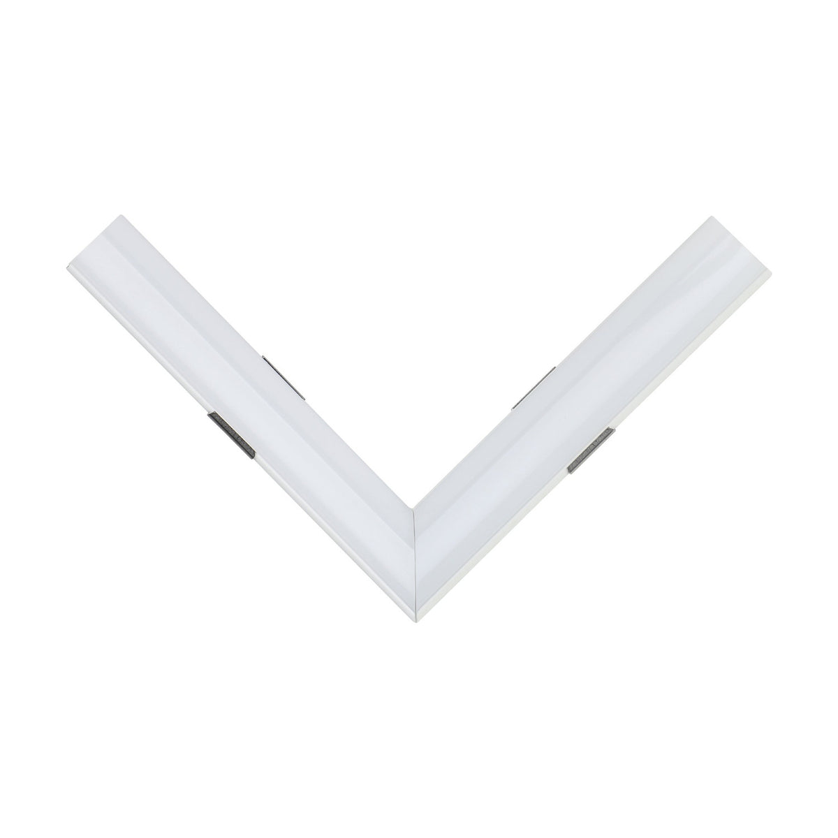 Corner Profile 1 Left Connector - White
