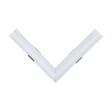 Corner Profile 1 Left Connector - White