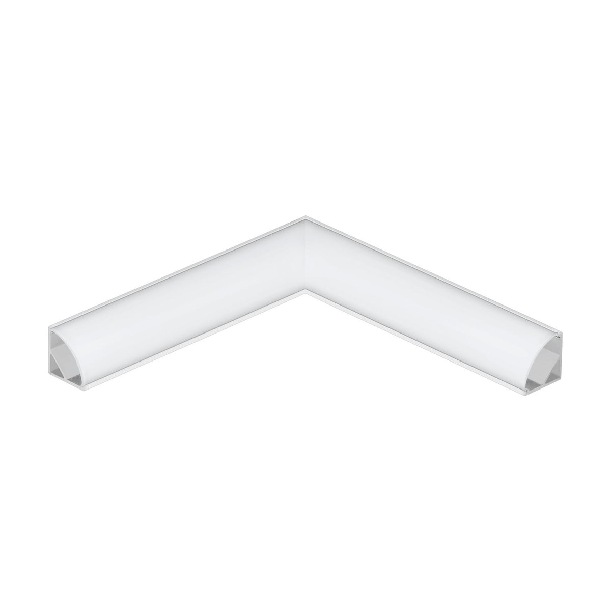 Corner Profile 1 Left Connector - White