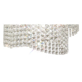 Cortina 58cm Telescopic 8 Light Crystal Chandelier - Antique Brass