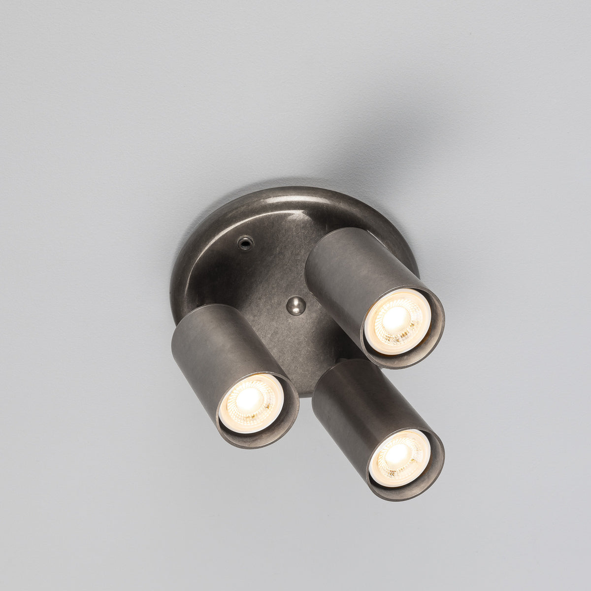 Corvessa Brass 3 Light Ceiling Spotlight
