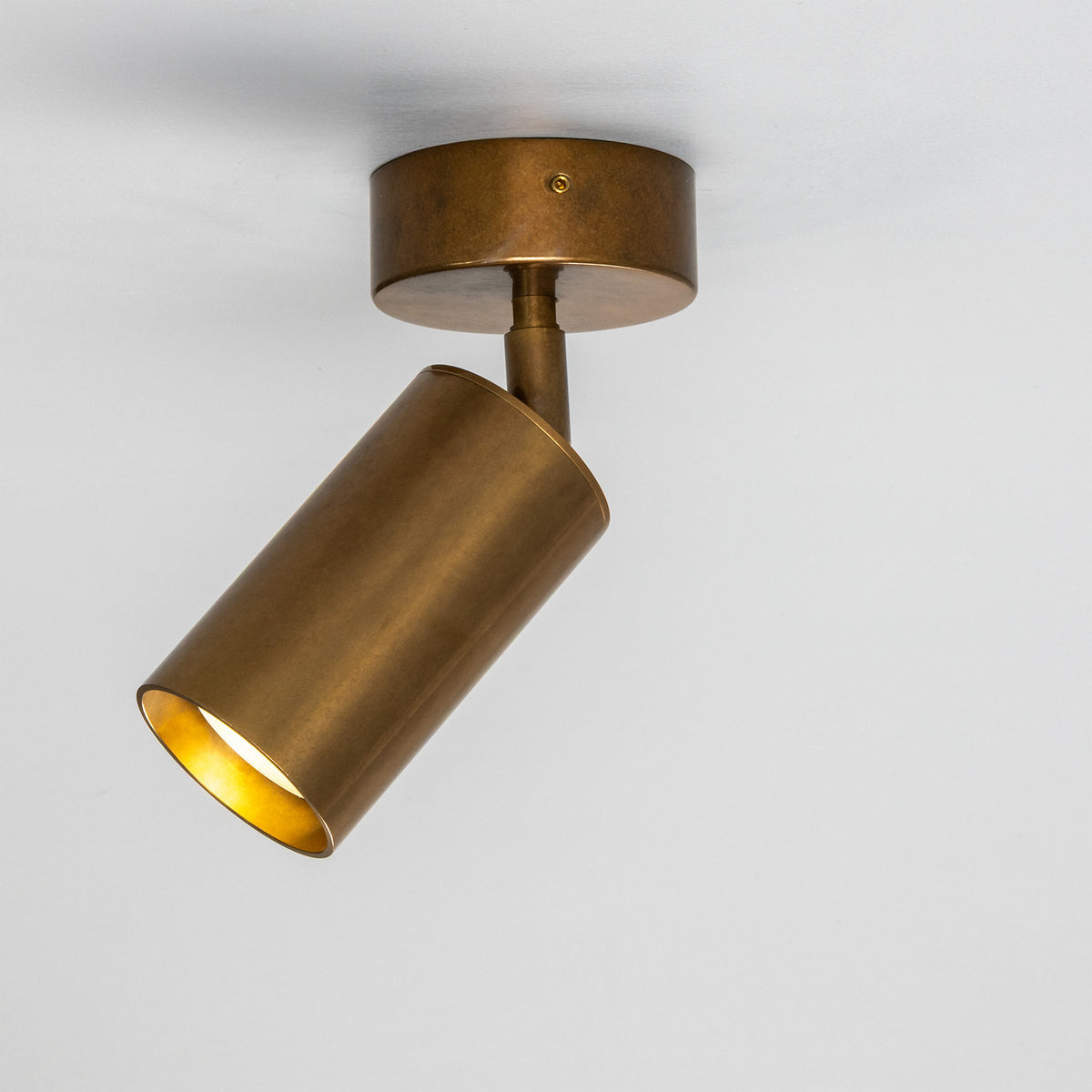Corvessa Brass Ceiling Spotlight