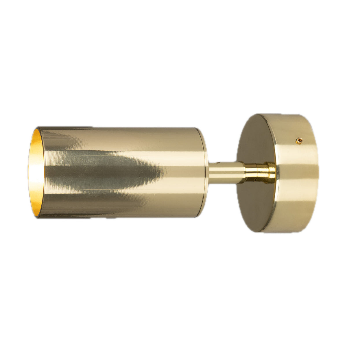 Corvessa Brass Wall Spotlight