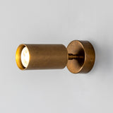 Corvessa Brass Wall Spotlight