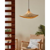 Cralmanne Wooden Pendant Light - Black