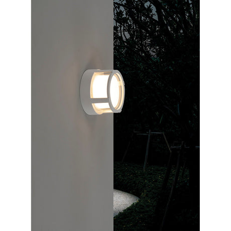 Creek Round Outdoor CCT LED Ceiling/Wall Light 15W - White