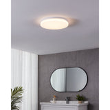 Crelvette Crystal Effect Bathroom Ceiling Light 15W 31 x 5.5cm